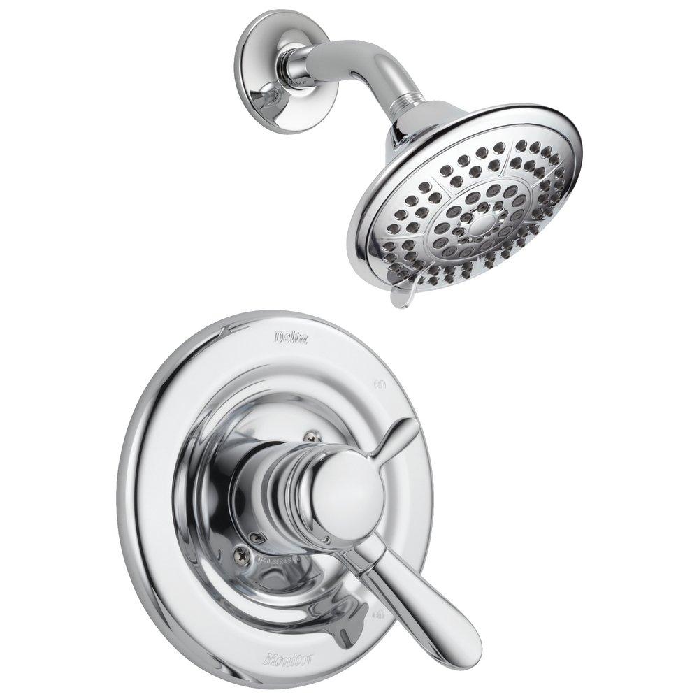 Delta Faucet Chrome Single Handle Multi Function Shower Faucet (Trim Only) 