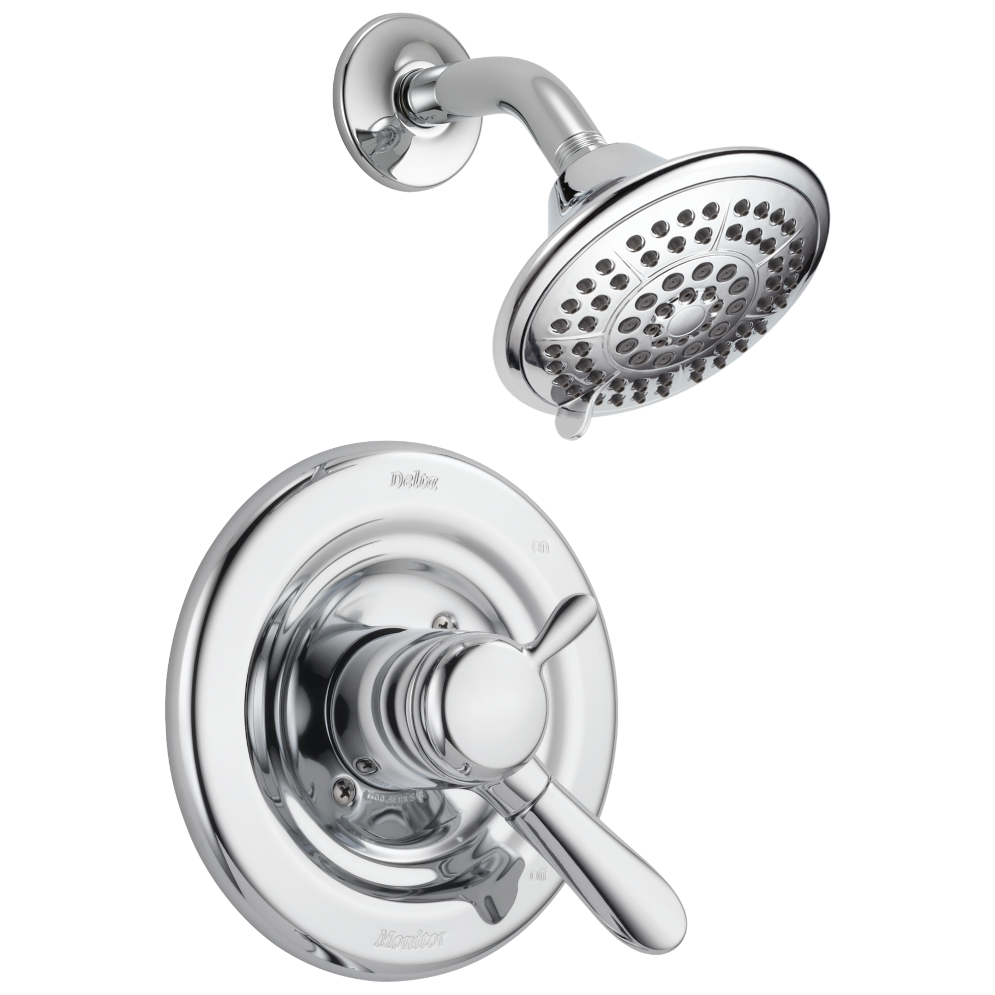 Delta Faucet Chrome Single Handle Multi Function Shower Faucet (Trim Only) 