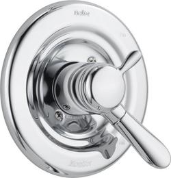 Single Handle Pressure Balancing Valve Trim in Chrome
