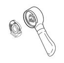 Delta Faucet Chrome Lever Handle Kit 