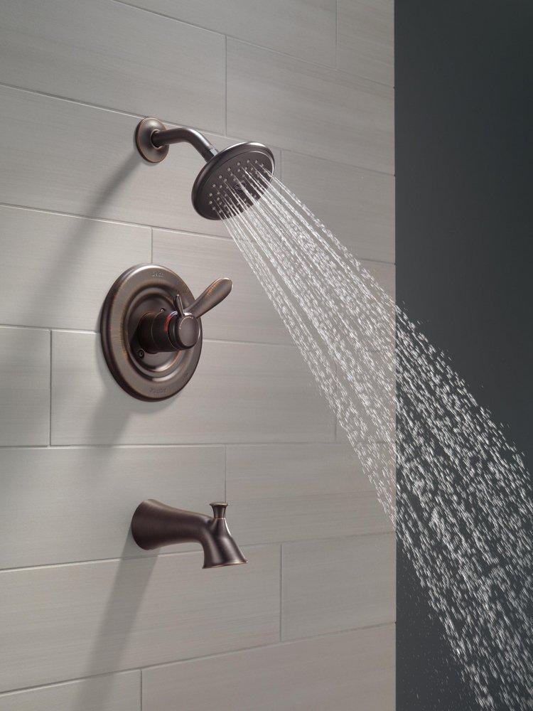 Delta Faucet Venetian Bronze Two Handle Multi Function Bathtub & Shower Faucet (Trim Only) 