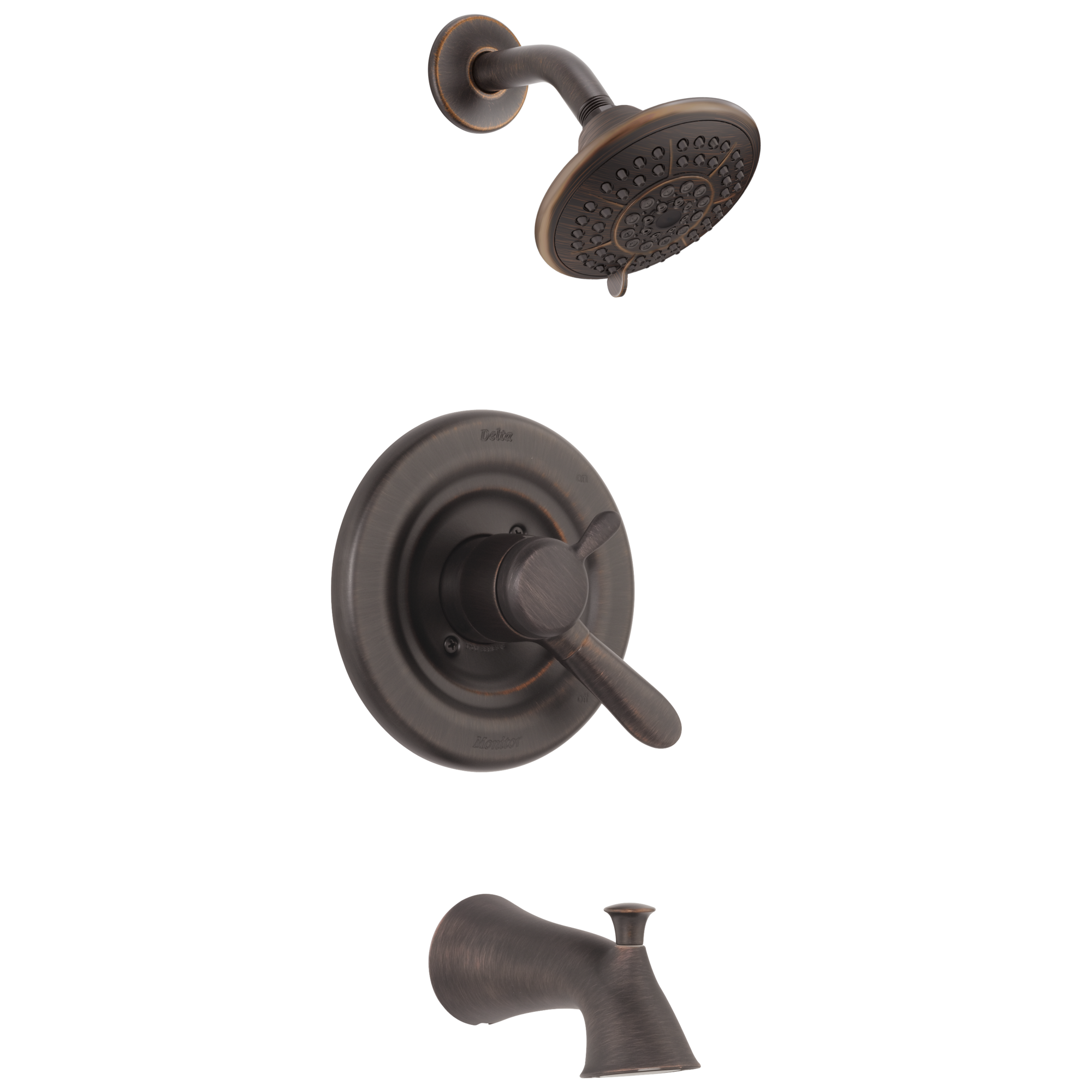 Delta Faucet Venetian Bronze Two Handle Multi Function Bathtub & Shower Faucet (Trim Only) 