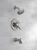 Delta Faucet Brilliance® Stainless Two Handle Multi Function Bathtub & Shower Faucet (Trim Only) 