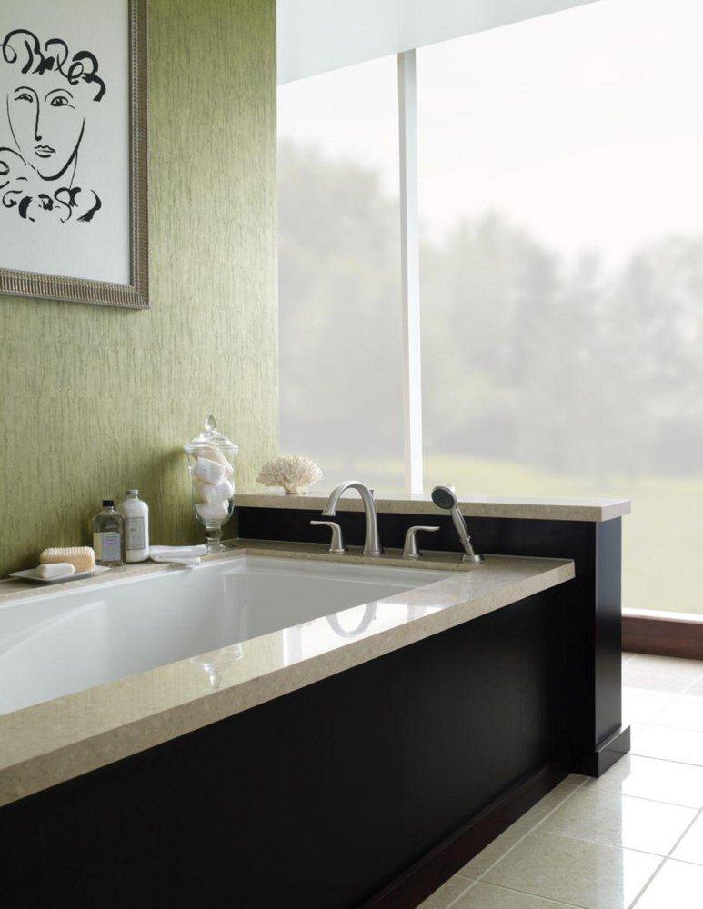 Delta Faucet Brilliance&reg; Stainless Two Handle Roman Tub Faucet Trim Only 