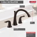 Delta Faucet Venetian Bronze Two Handle Roman Tub Faucet Trim Only 
