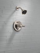 Delta Faucet Brilliance Stainless Single Handle Multi Function Shower Faucet (Trim Only) 
