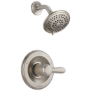 Delta Faucet Brilliance Stainless Single Handle Multi Function Shower Faucet (Trim Only) 