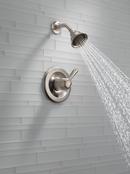 Delta Faucet Brilliance Stainless Single Handle Multi Function Shower Faucet (Trim Only) 