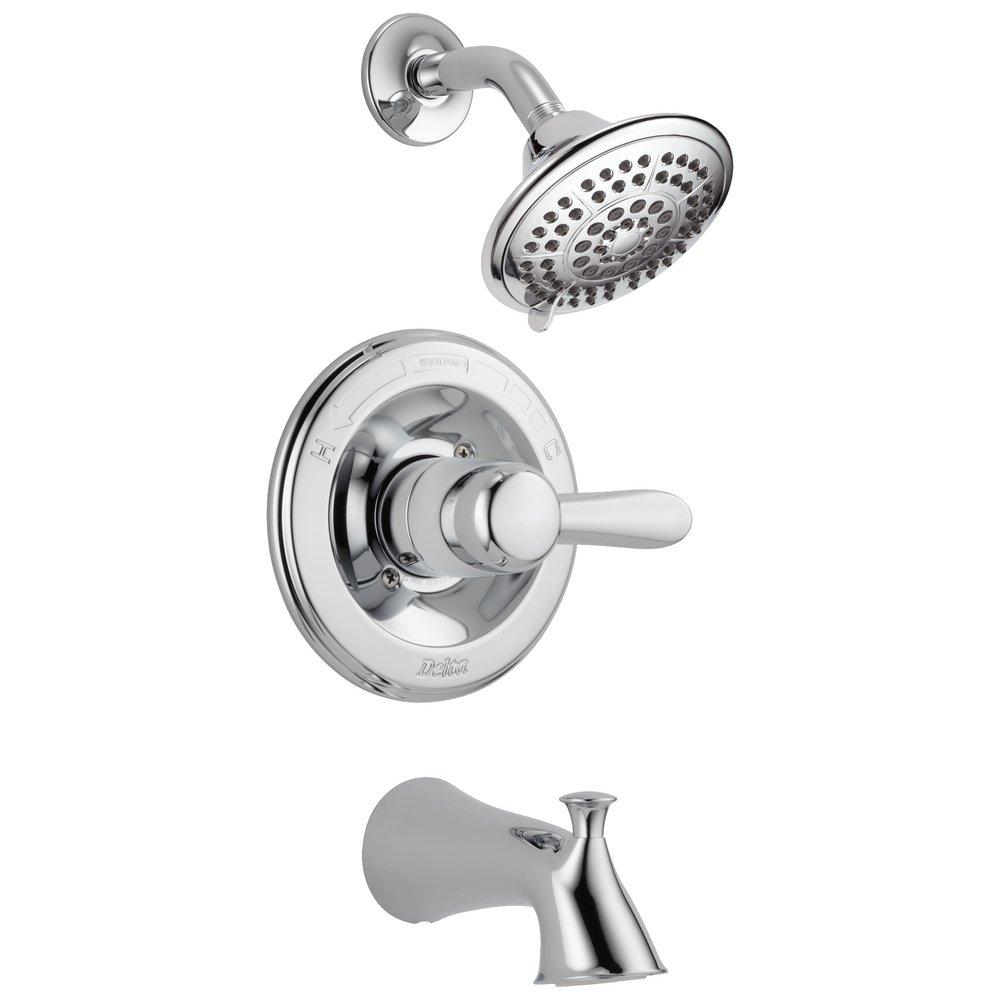 Delta Faucet Chrome Single Handle Multi Function Bathtub & Shower Faucet (Trim Only) 