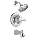 Single Handle Multi Function Bathtub & Shower Faucet in Chrome (Trim Only)