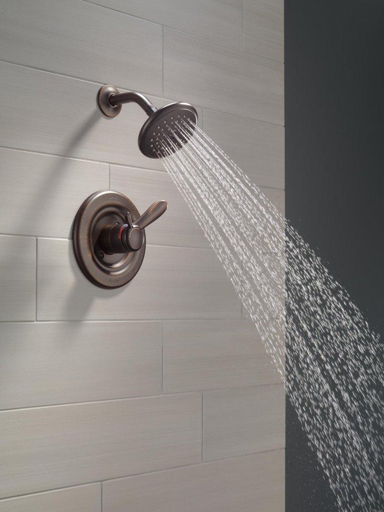 Delta Faucet Venetian Bronze Single Handle Multi Function Shower Faucet (Trim Only) 