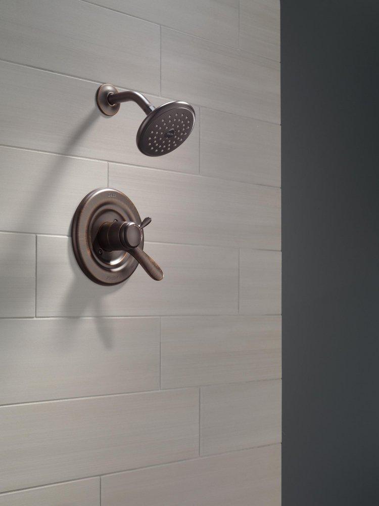 Delta Faucet Venetian&reg; Bronze Single Handle Multi Function Shower Faucet (Trim Only) 