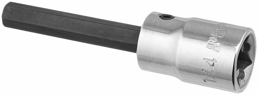Armstrong Tools Polished Chrome Standard Length Hex Socket 