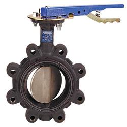 3 in. Ductile Iron EPDM Locking Lever Handle Butterfly Valve