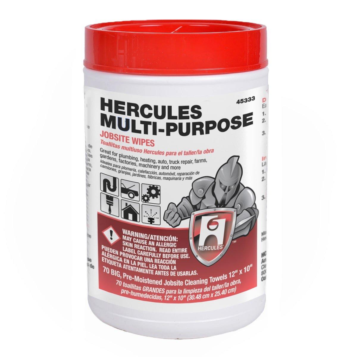 Hercules&reg; White Antibacterial Wipes 