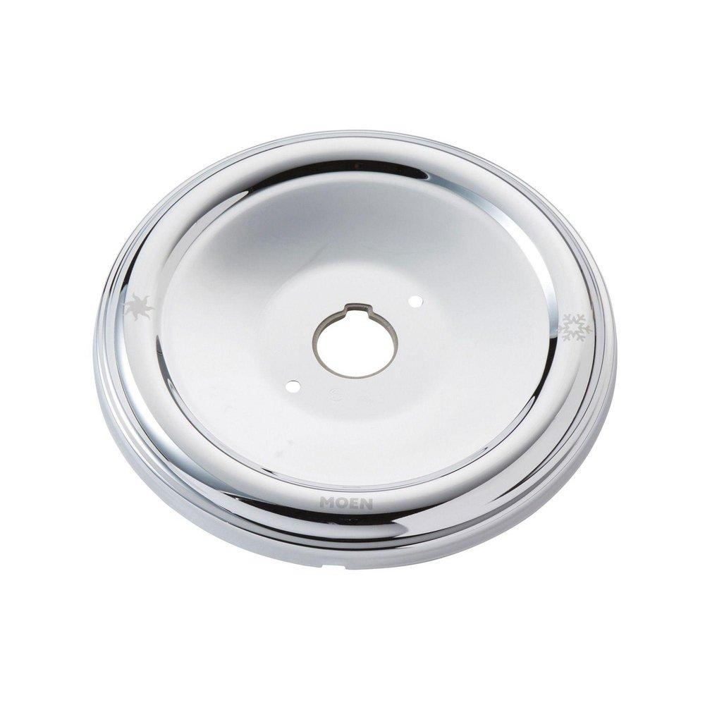Moen Polished Chrome Escutcheon For 1-Handle Tub and Shower 