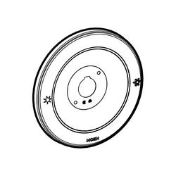 Escutcheon For 1-Handle Tub and Shower Polished Chrome