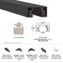 WAC Lighting Brushed Nickel 120V Single Circuit Track 