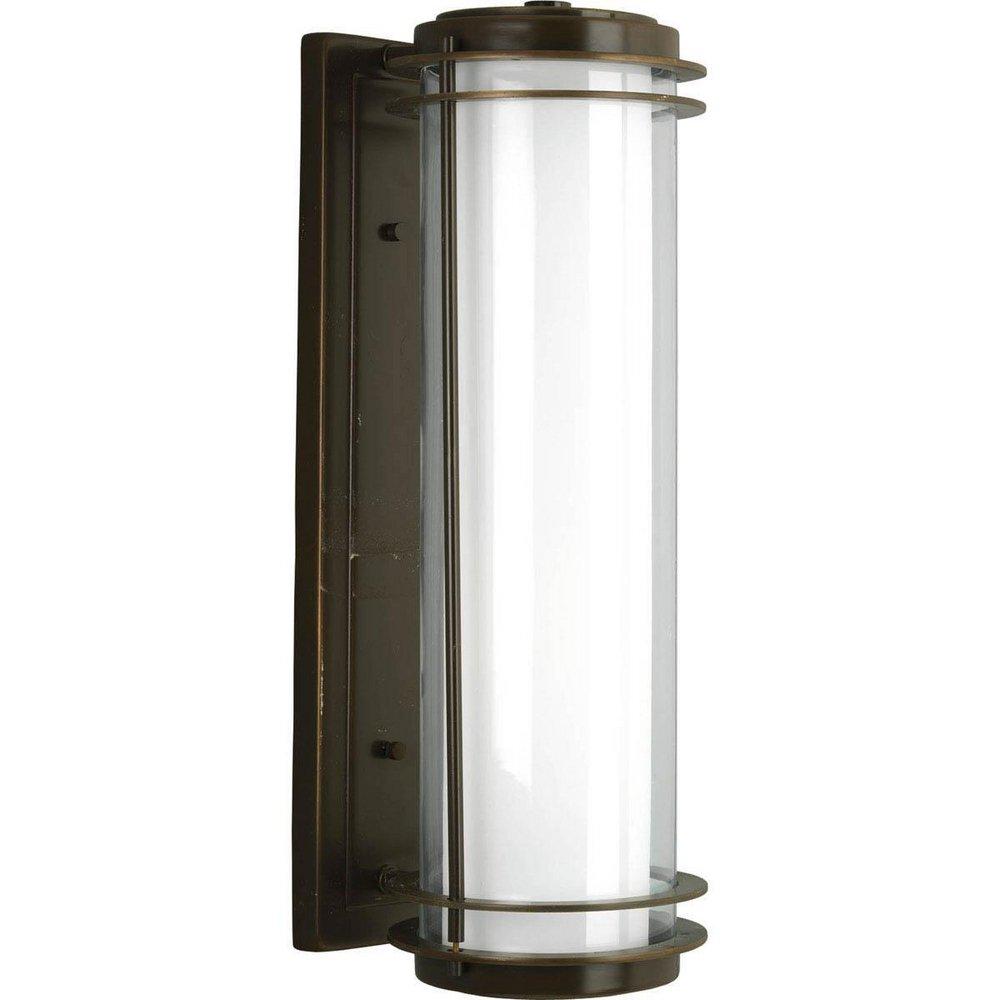 Progress Lighting Oil Rubbed Bronze 100W 2-Light Medium E-26 Incandescent Wall Lantern 