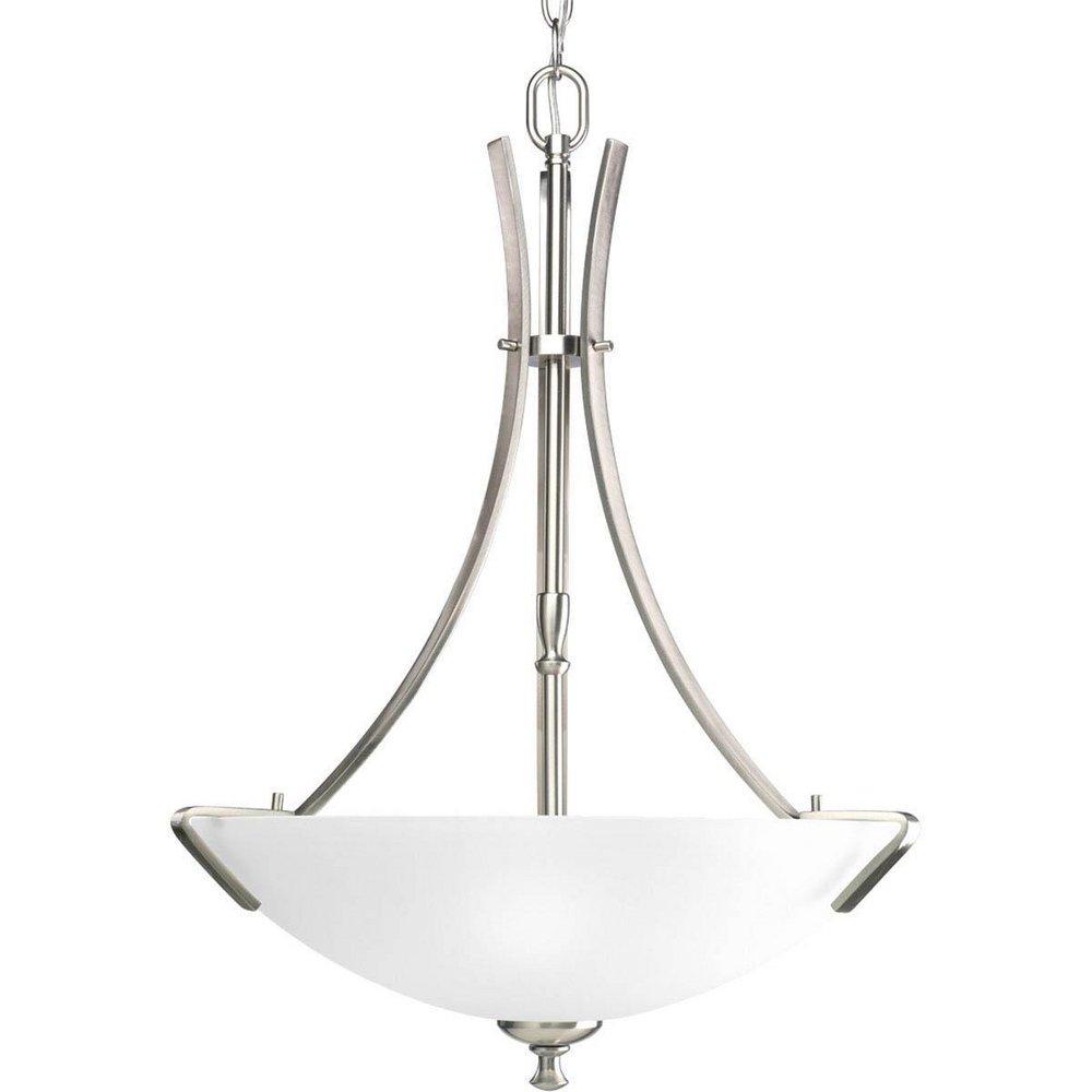 Progress Lighting Brushed Nickel 3 Light 300W Pendant 