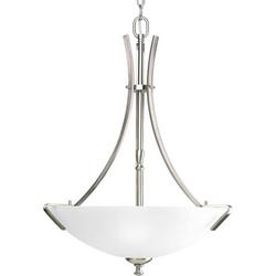 3 Light 300W Pendant Brushed Nickel