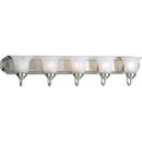 5-Light Bath and Vanity Light in Brushed Nickel