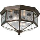 Progress Lighting Antique Bronze 25W 4-Light Flush Mount Ceiling Fixture 
