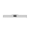 Tyler Union 2 in. IPT Epoxy Ductile Iron C110 Full Body Tap on Pipe Blind Flange 