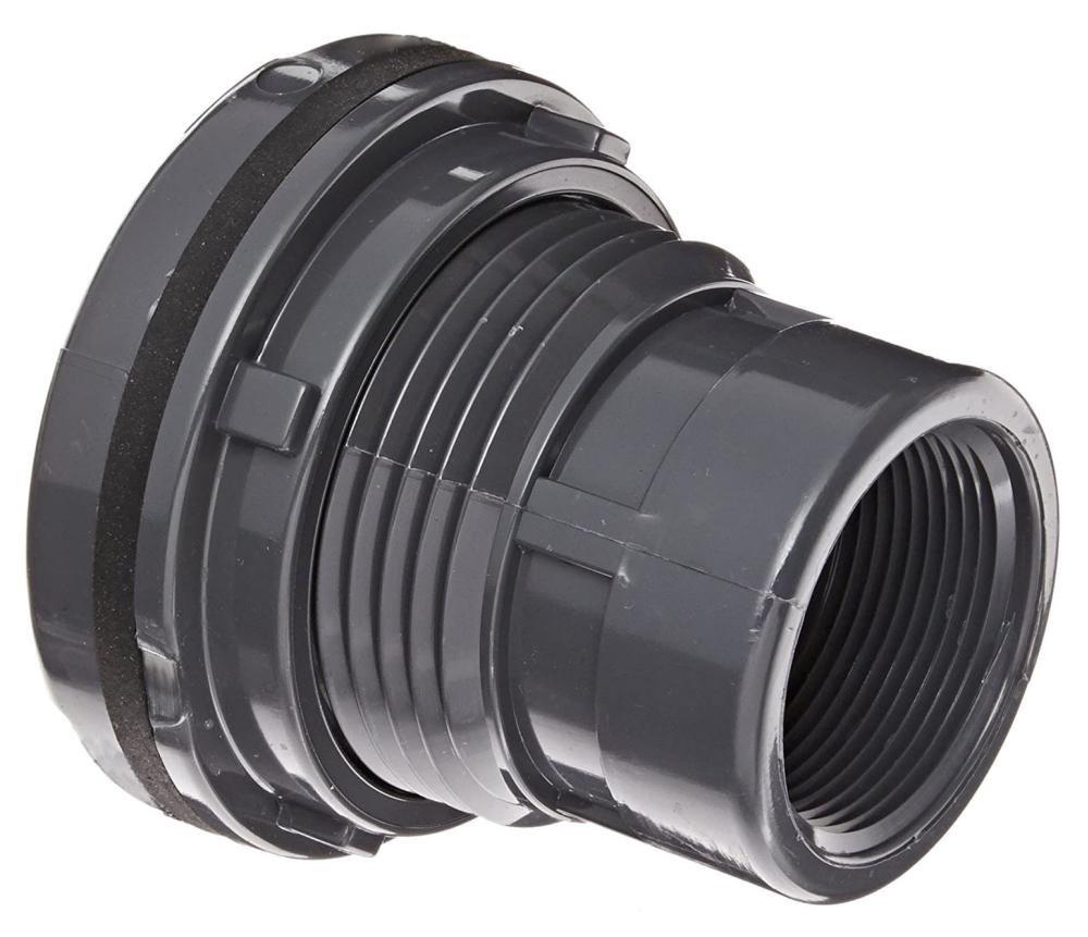 Grey Spigot x FPT Sewer Clean-Out and SDR 35 PVC Adapter 