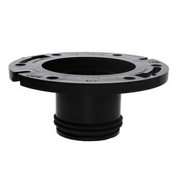 3 x 3 in. ABS Two Finger Closet Flange