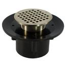 2 x 3 in. ABS Flare Drain with 5 in. Round Strainer