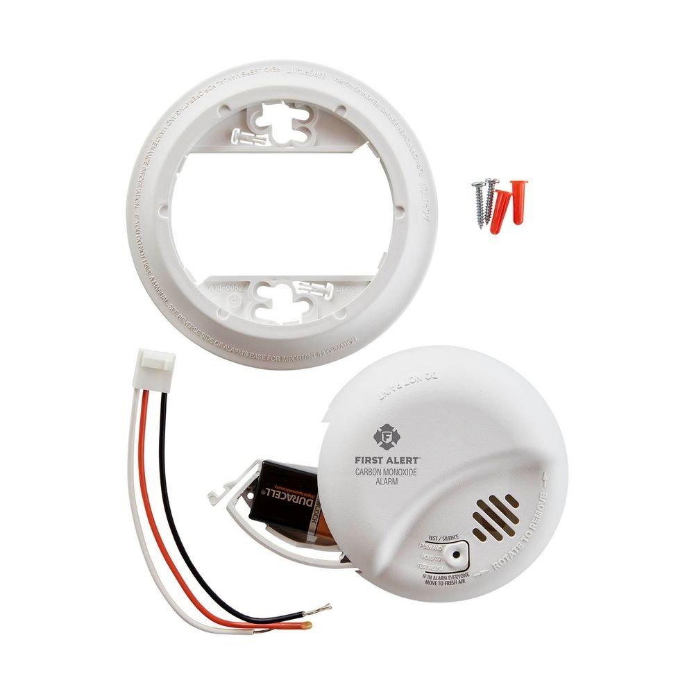 BRK Electronics White Carbon Monoxide Detector 
