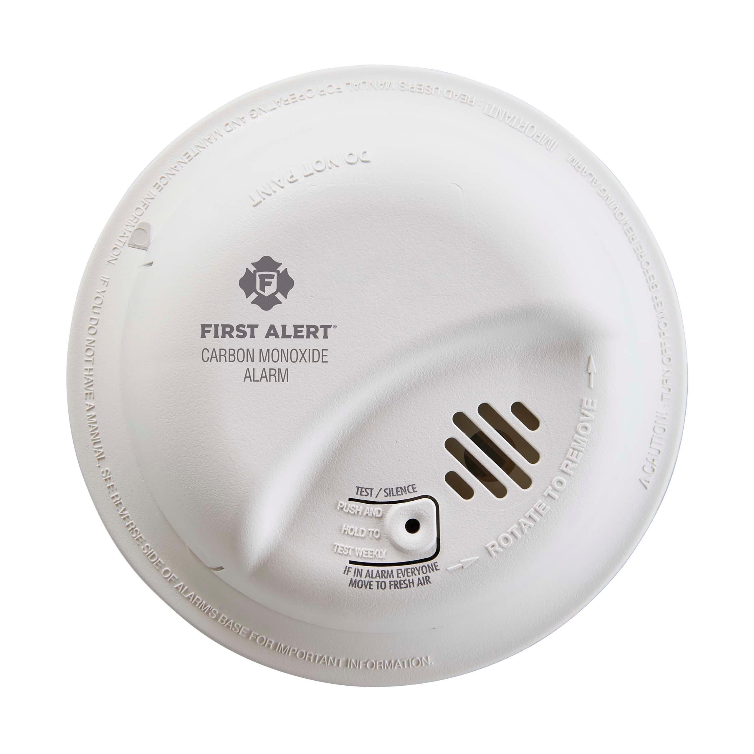 BRK Electronics White Carbon Monoxide Detector 
