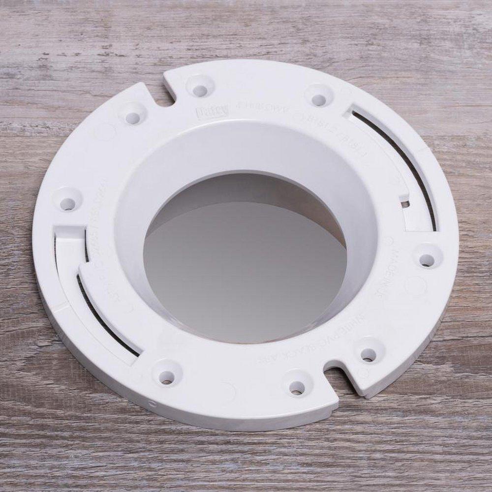 Oatey&reg; White 4 in. PVC Closet Flange 