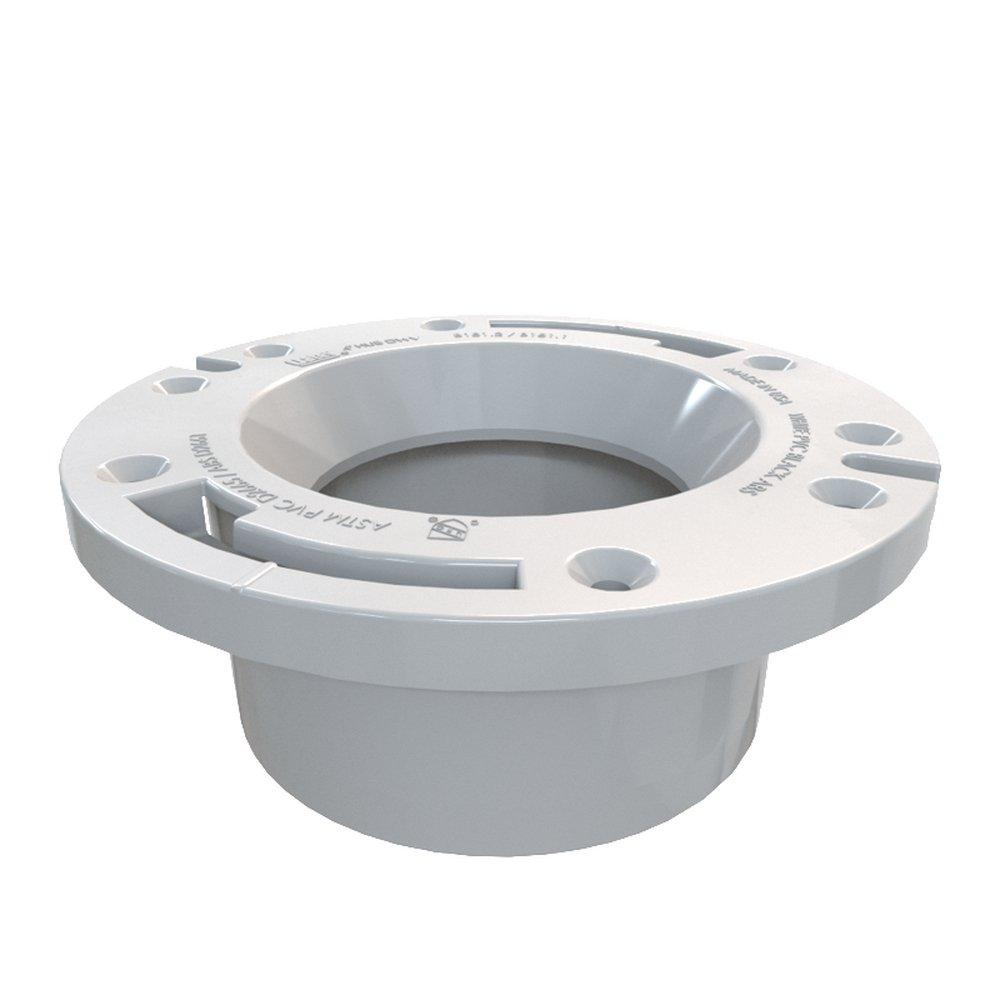 Oatey&reg; White 4 in. PVC Closet Flange 