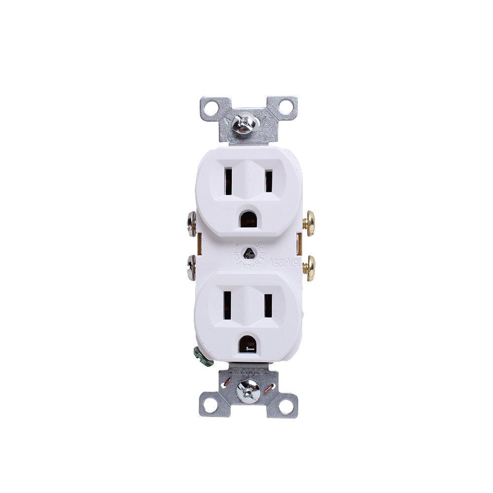 *CVR* DUPLEX RECEPT 15A 