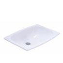 20-3/16 x 14-3/8 in. Rectangular Drop-in Bathroom Sink in White