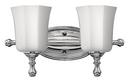 Hinkley Chrome 100W 2-Light Bath Vanity Fixture 