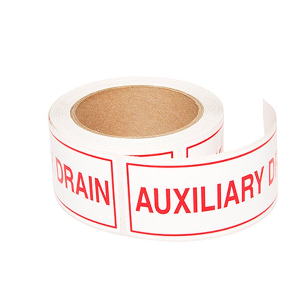 FPPI&reg; White 7 in. Paper Fire Sprinkler Decal 