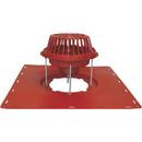 Mifab No-Hub Cast Iron Roof Drain with Cast Iron Dome 