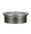 Mifab Chrome Strainer with 1/4 in. Grate 