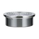 Mifab Chrome Strainer with 1/4 in. Grate 