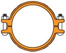 Gruvlok Grooved Black Ductile Iron Coupling with Dri Seal Type A Gasket 