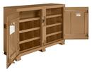 Knaack Tan 51 x 24 x 72 in. Powder Coated Steel Jobsite Storage Cabinet 