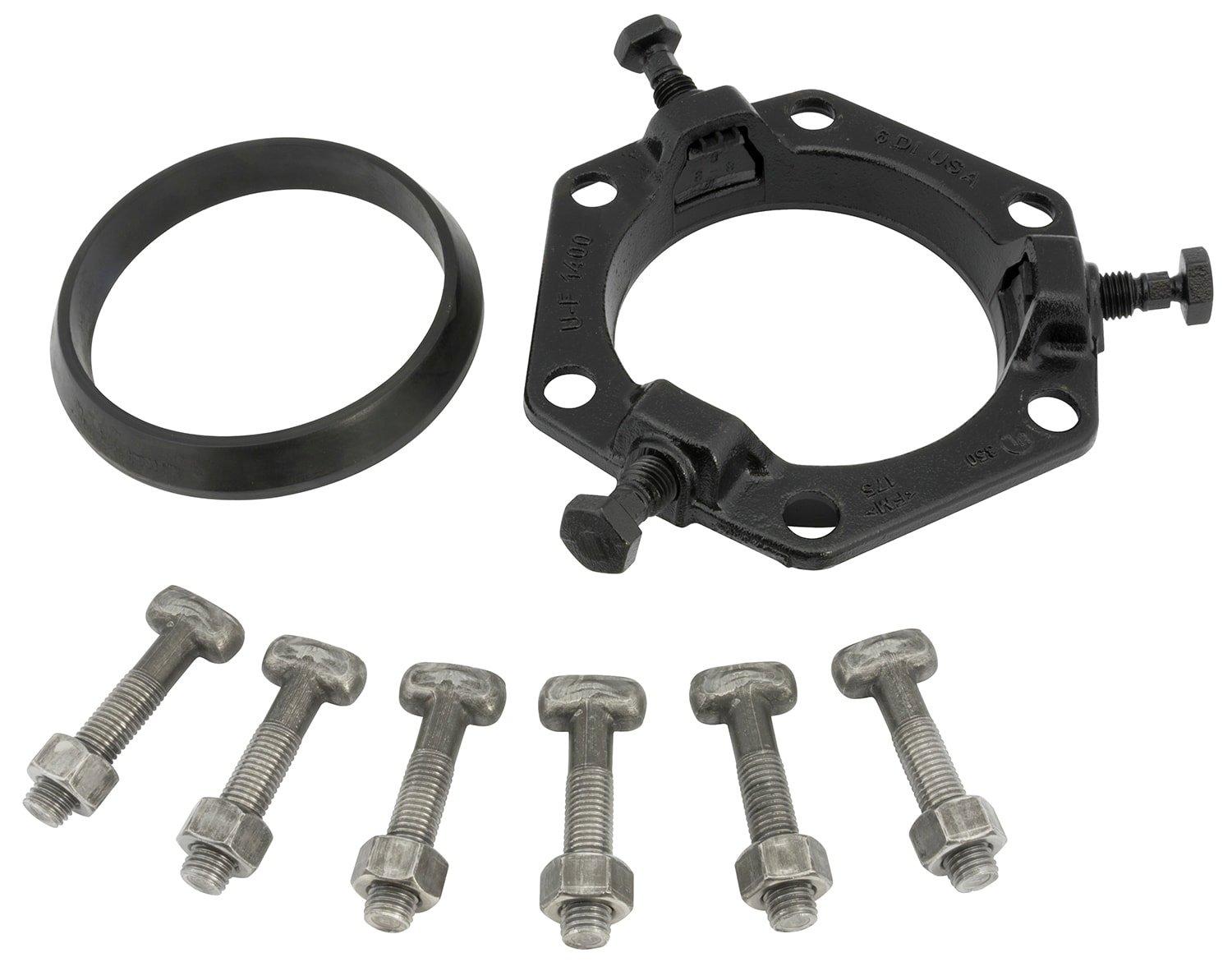 Ford Meter Box Black Ductile Iron Black Armorguard E-Coat Ductile Iron Pipe Retainer Gland 