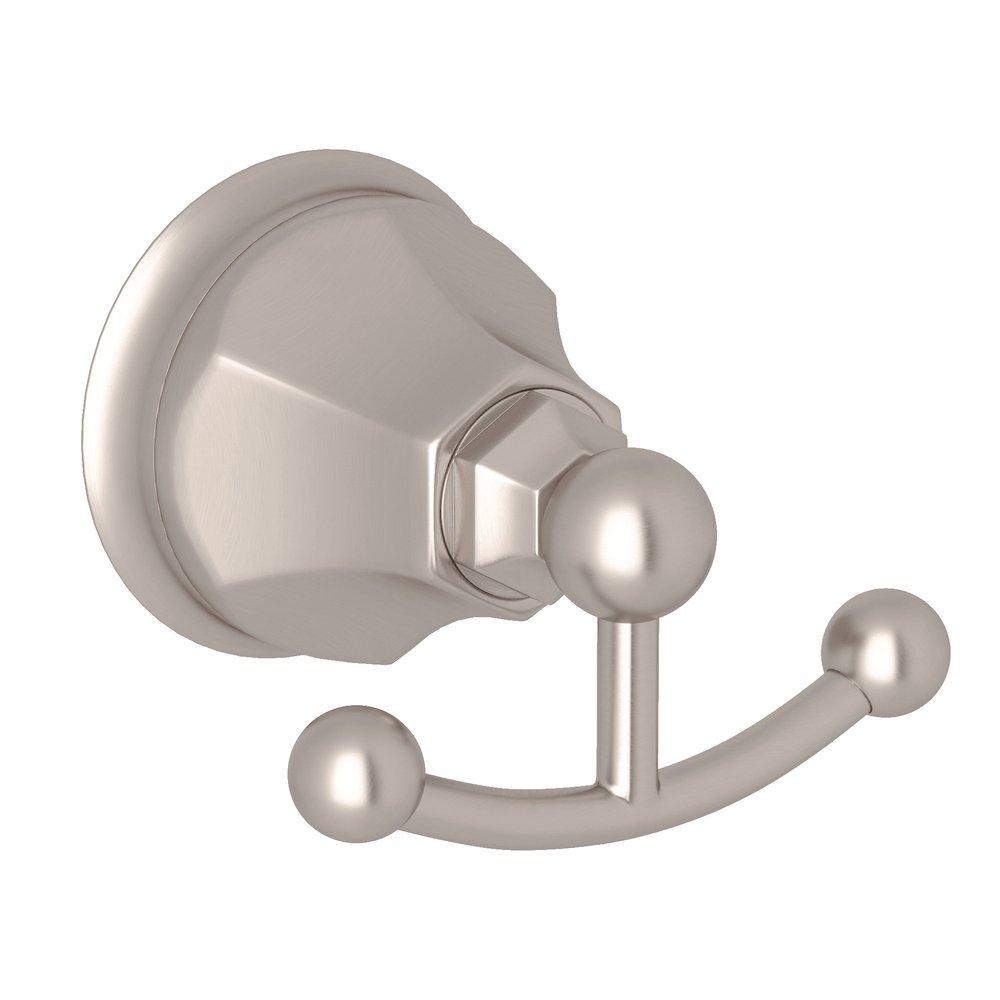 ROHL&reg; Satin Nickel Double Robe Hook 
