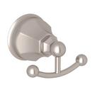 ROHL&reg; Satin Nickel Double Robe Hook 