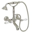 ROHL&reg; Polished Nickel Two Handle Wall Mount Filler 