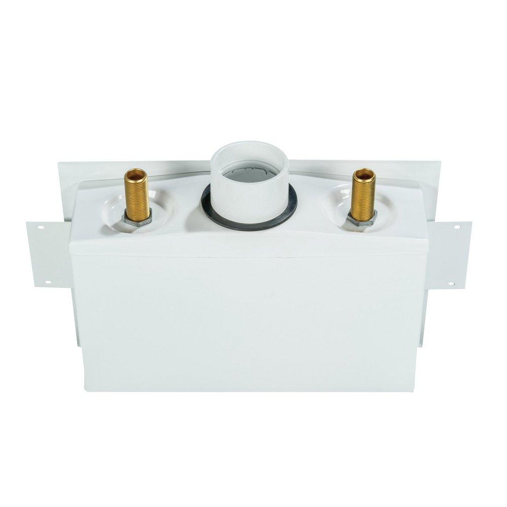 Guy Gray™ White 3 x 14 x 9-1/4 in. Washing Machine MIP or Sweat Supply Box 