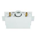 Guy Gray™ White 3 x 14 x 9-1/4 in. Washing Machine MIP or Sweat Supply Box 